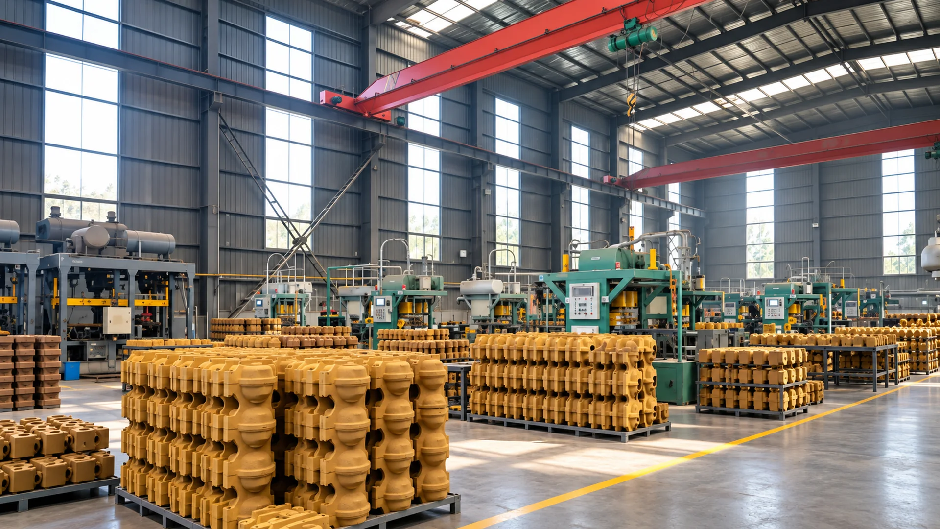 Focused on components with demanding applications — facility view 1