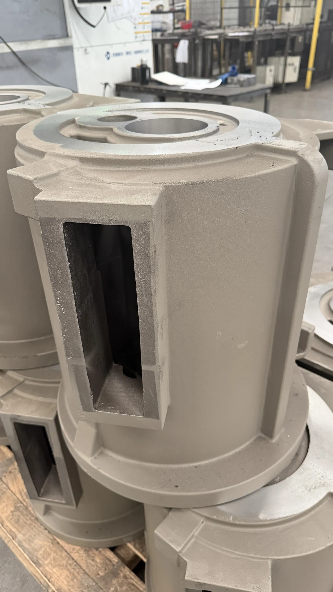 HT250 Motor Housing Castings — motor housing production and inspection photo 13